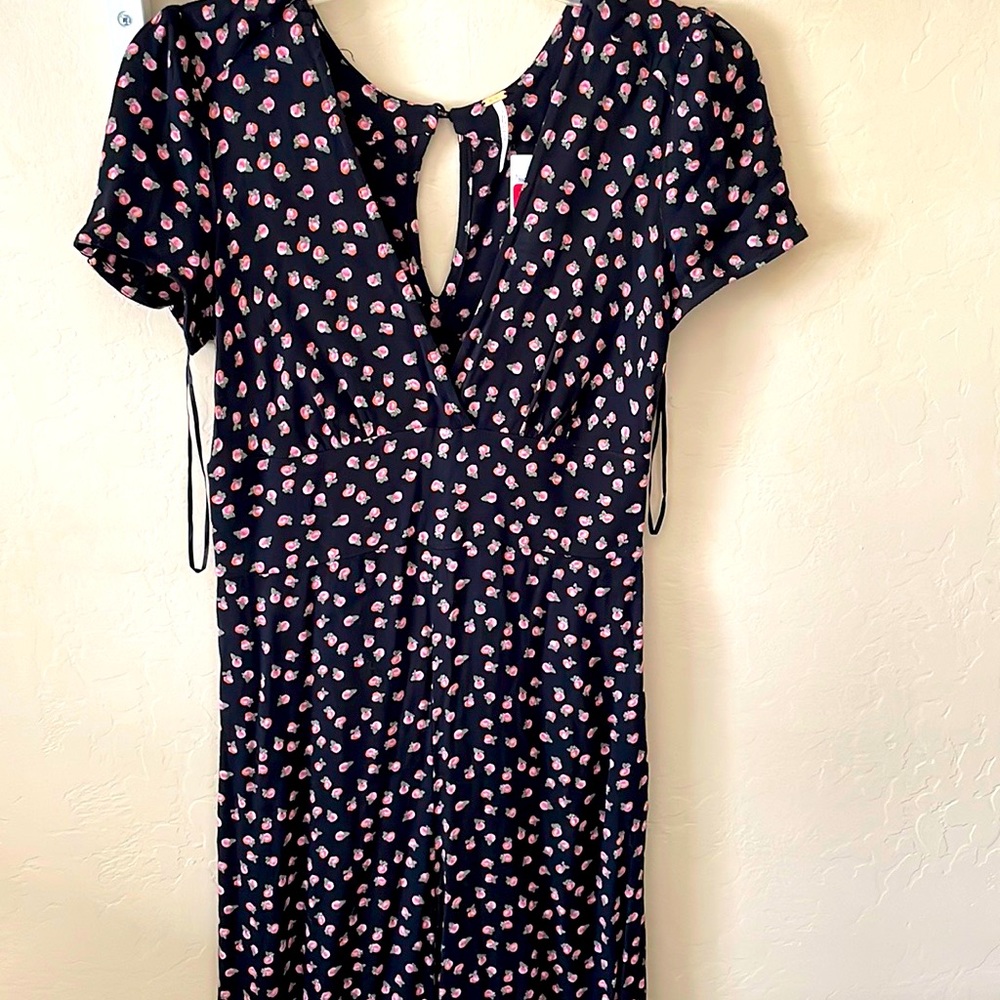 free people rose pant romper (size 0)